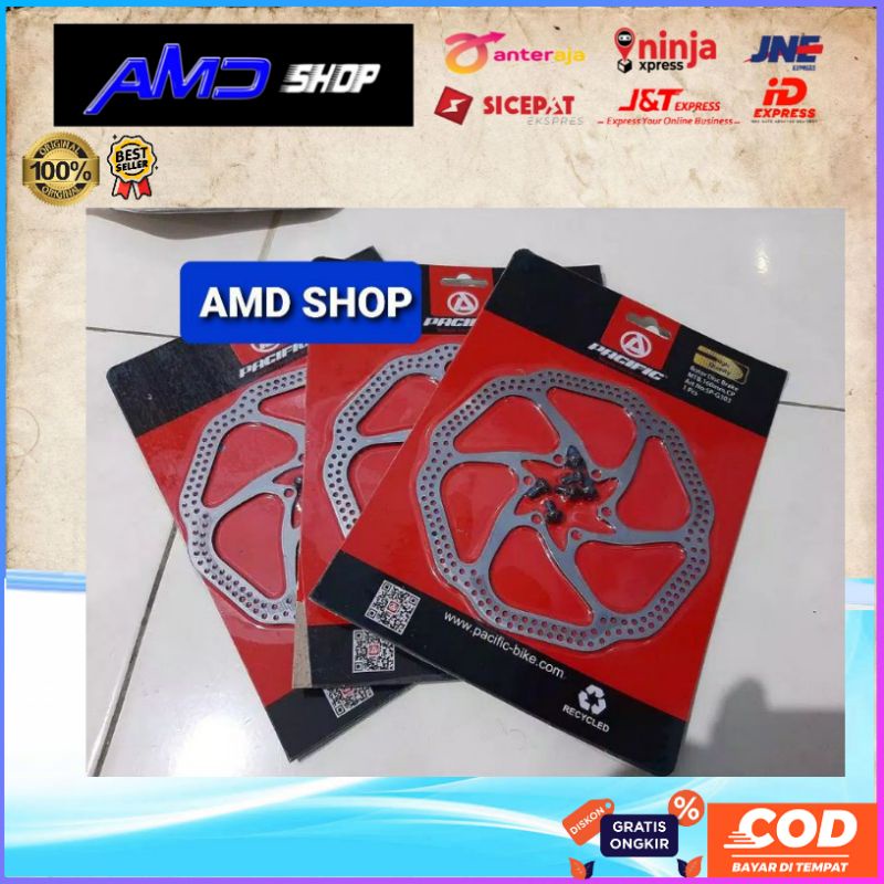 Piringan Disc Cakram Rotor Disc Brake/PACIFIC Rem cakram Sepeda LipatbPiringan Cakram Sepeda MTB Dll