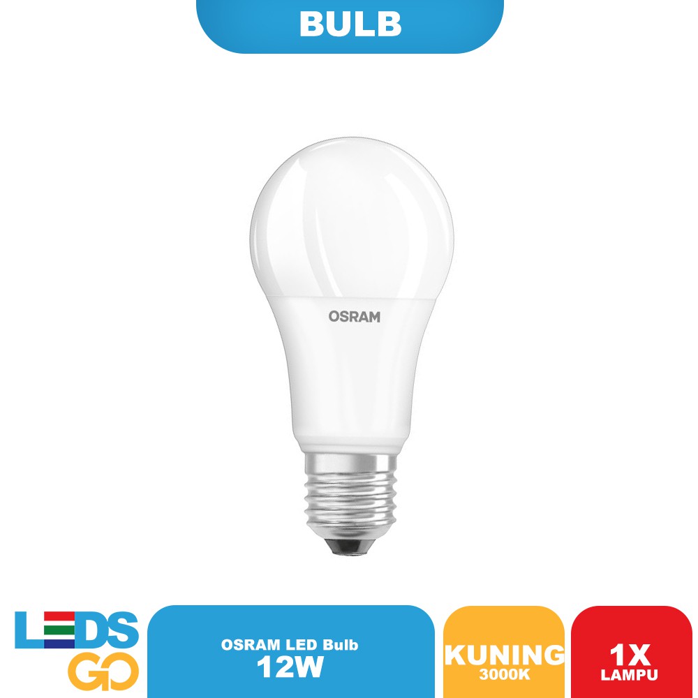 OSRAM LED 12 Watt Kuning - Bohlam LED Berkualitas Tinggi