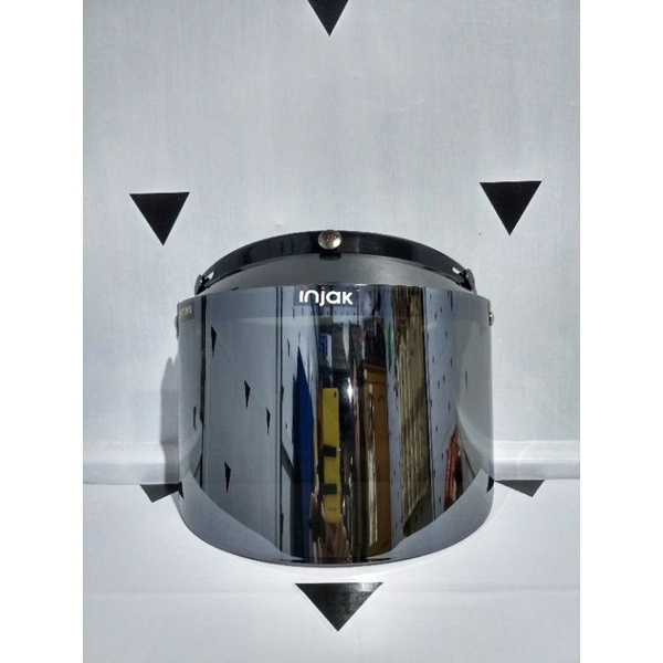 kaca flat/datar helm bogo