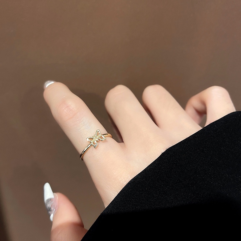 Cincin 85  Fashion wanita Cincin Unik Lucu Keren Elegant Minimalis /Deluna/ BS