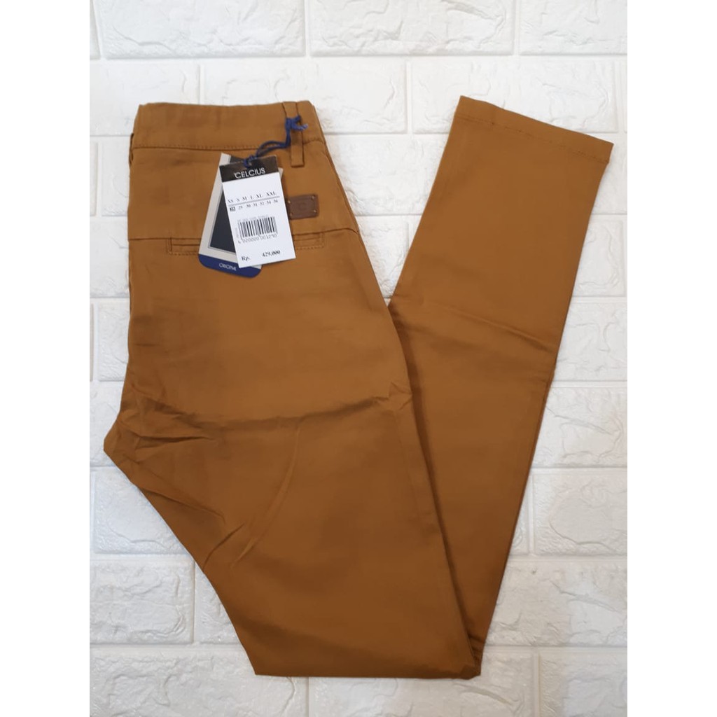 Celana  Panjang Chinos Celcius Original Size 28 ( LP 78-79 cm )
