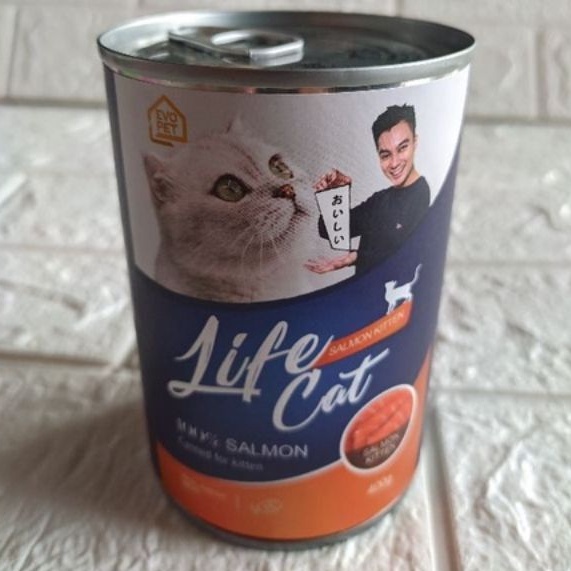 LIFE CAT WET FOOD || MAKANAN KUCING BASAH KALENG 400 GRAM