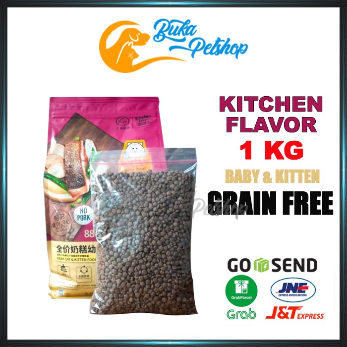 KITCHEN FLAVOR Kitten 1KG Makanan Kucing Kitchen Flavor