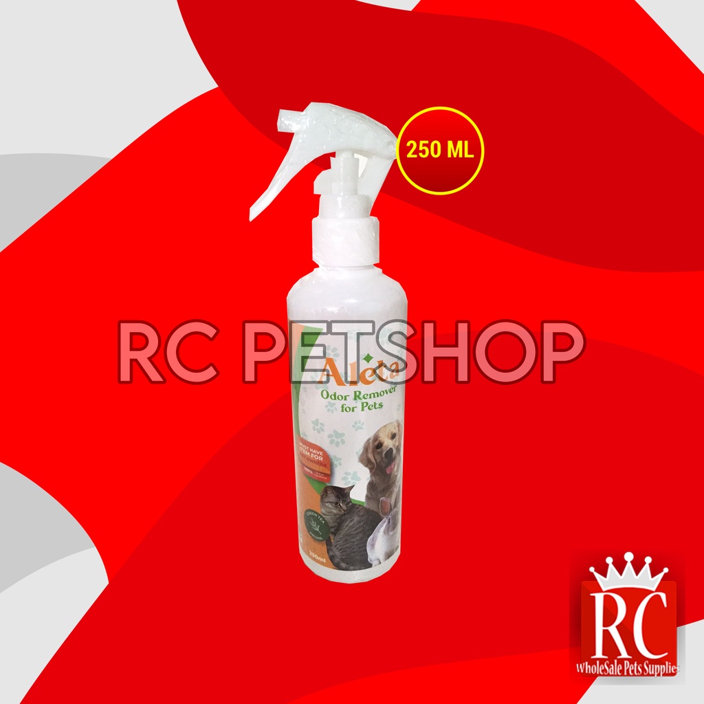 Aleta Pet Odor Remove Penghilang Bau Pipis Kandang Kucing Anjing 250ML