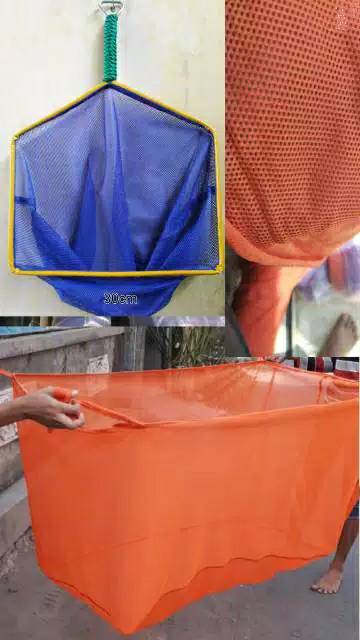 Bahan Kain Strimin Halus Seser Ikan,Keramba Ikan Halus