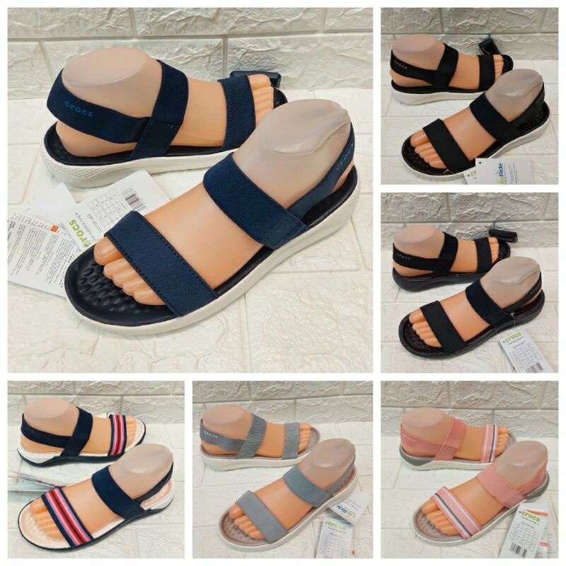 CROCS LITERIDE STRETCH WOMEN SANDALS