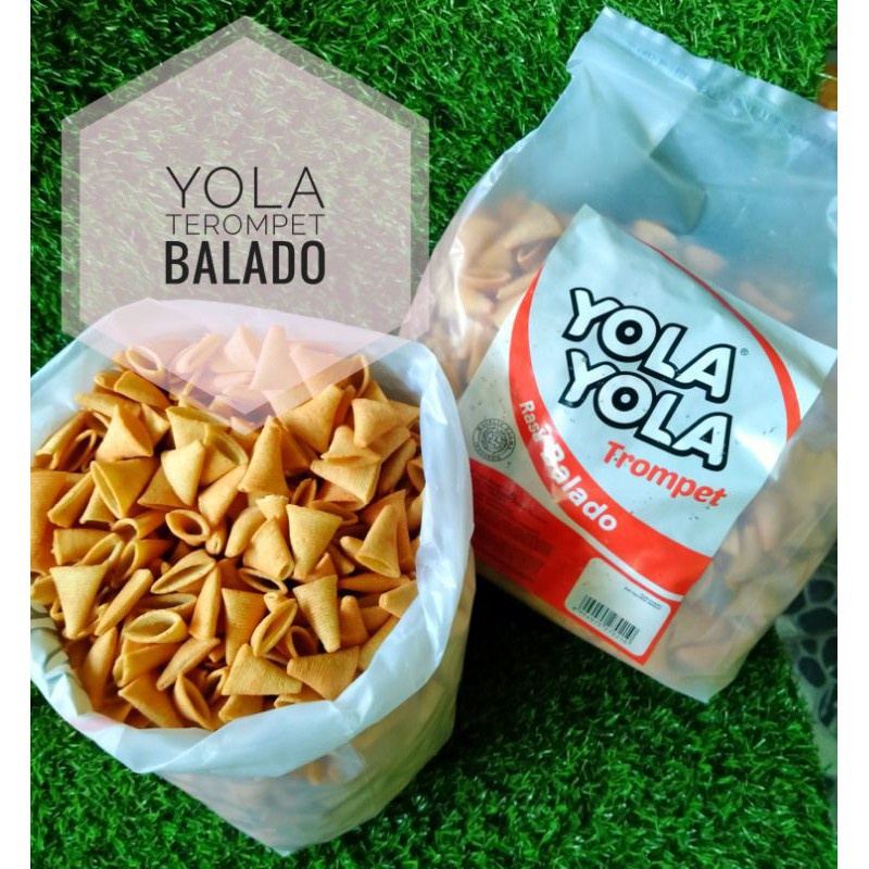

Yola terompet / snack kiloan / Makanan Ringan