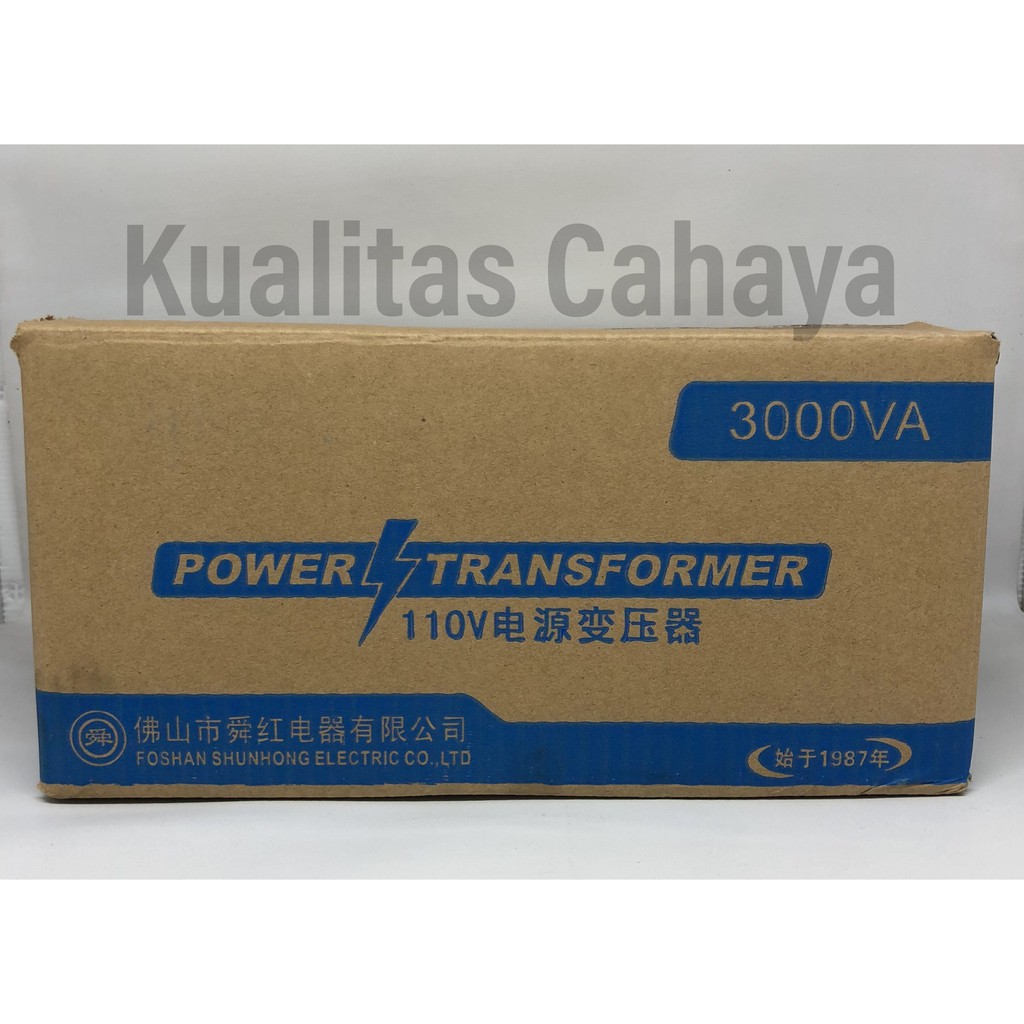 Trafo Stepdown Besar 3000Watt 105-130v Mulus Terjamin Kualitasnya