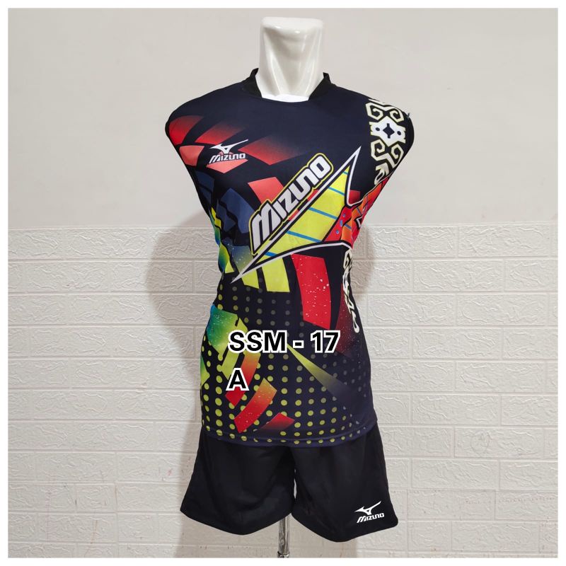 Baju voli singlet tanpa lengan jersey voli mizuno tanpa lengan