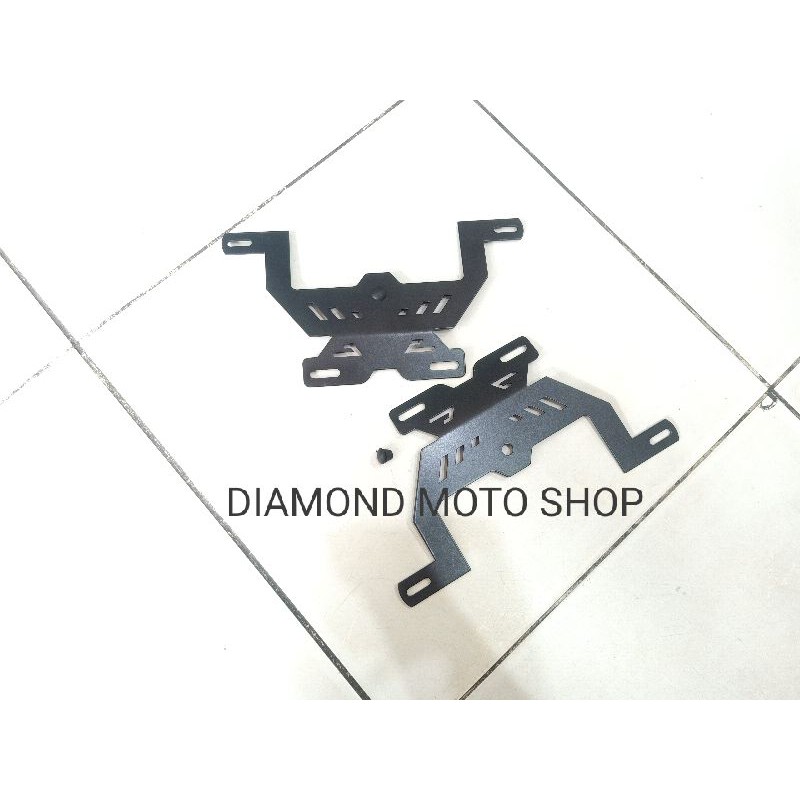 breket dudukan plat nomor kumis honda pcx breket plat kumis honda pcx