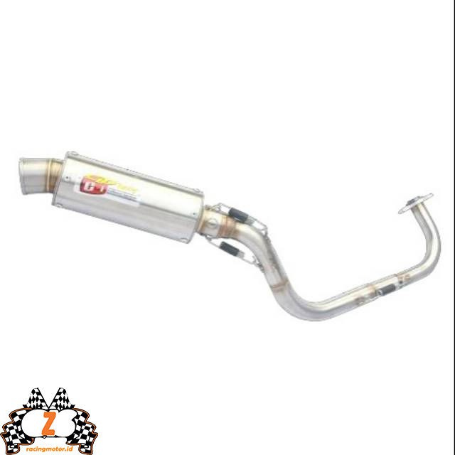 Knalpot Vario 125 CLD Racing C1 Bulat/Oval