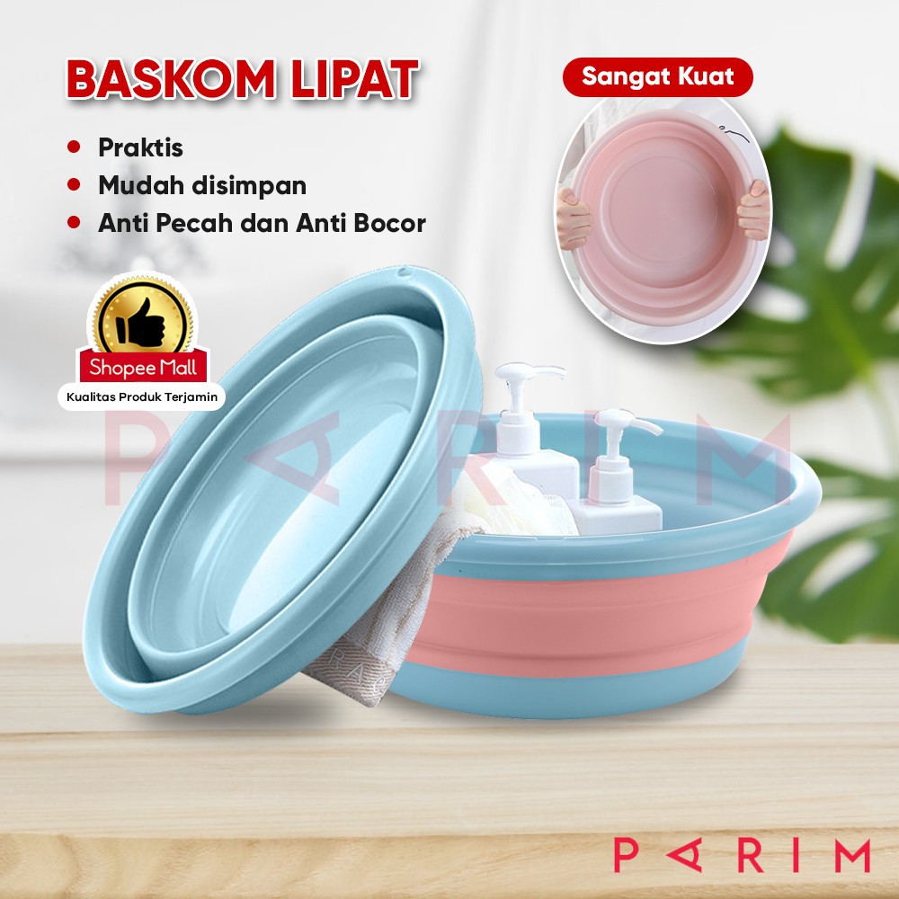 Baskom air Baskom lipat serbaguna ember lipat serbaguna 66730