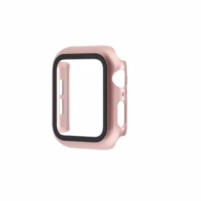 Bumper Matte Tempered glass APPLE WATCH 44MM 40MM 41MM 45MM SERIES 4 5 6 7 SE case cover Casing