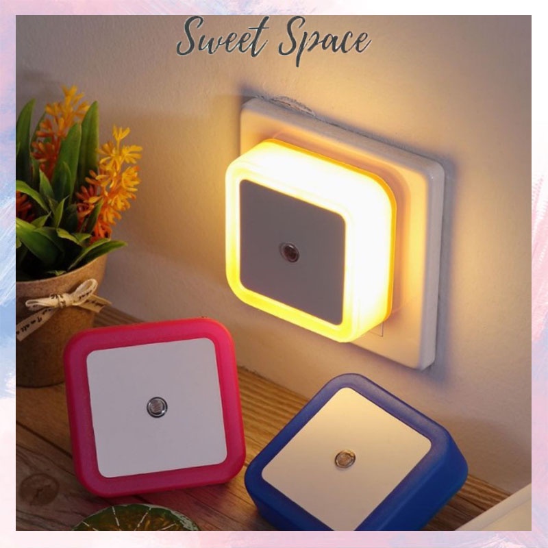 LAMPU TIDUR LED KOTAK / LAMPU TIDUR MINI / LAMPU SENSOR [SWEETSPACE]