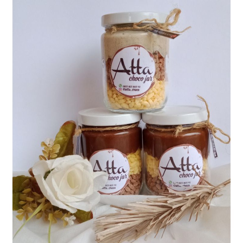 

atta choco jar