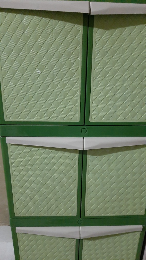 Khusus Luar Jkt Lemari Plastik Pakaian Minimalis S/4 Tabita/diamond/multi/jp