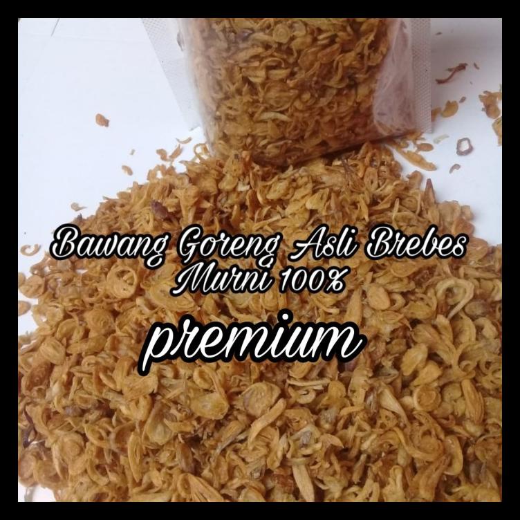 

BAWANG GORENG ASLI BREBES MURNI 100%-500 GRAM BERKUALITAS