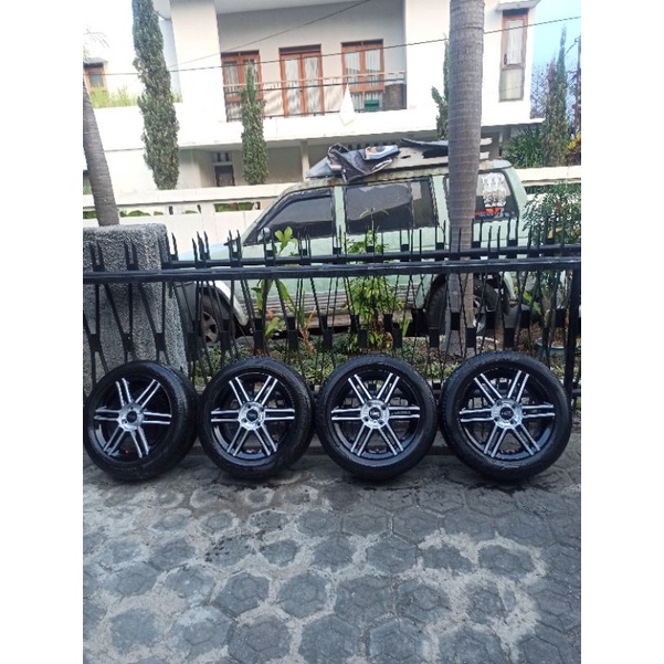 4 Velg R15 PCD 100 velg only Brio calya sigra mobilio jazz yaris etios vios picanto rio wagon