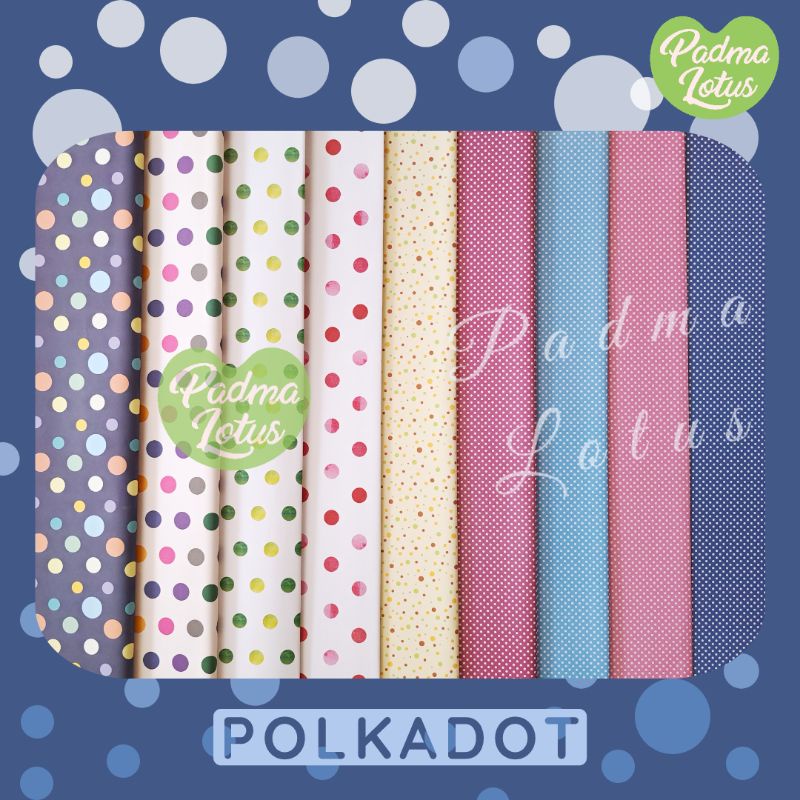 Kertas Kado Polkadot