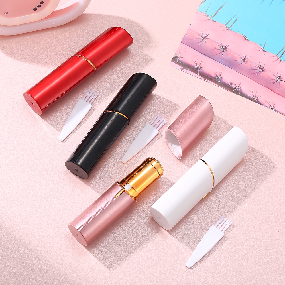 Alat Cukur Bulu Wanita Epilator Lipstick Pencukur Cukuran Shaver Alis Bulu Halus  Elektrik Mini Portable Desain Lady