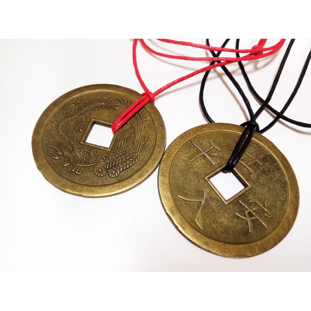 VeE Kalung Liontin Koin Cina Jumbo 54