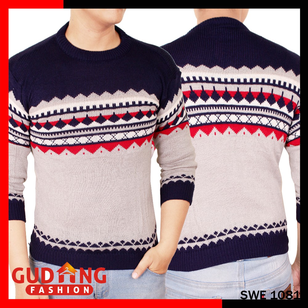 Sweater Tribal Pria Modis - SWE 1081