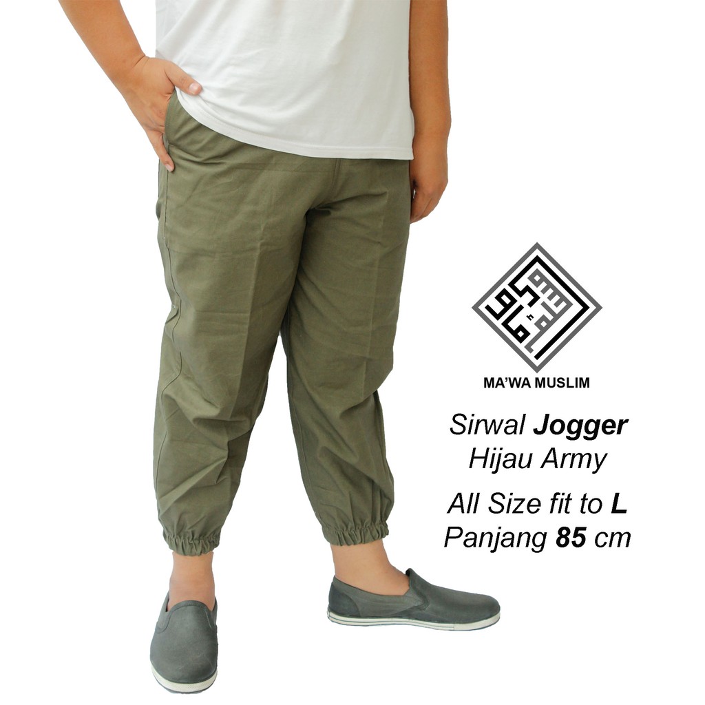 Sirwal JOGGER L / XL | Celana Cingkrang Jogger | Celana Jogger Pria