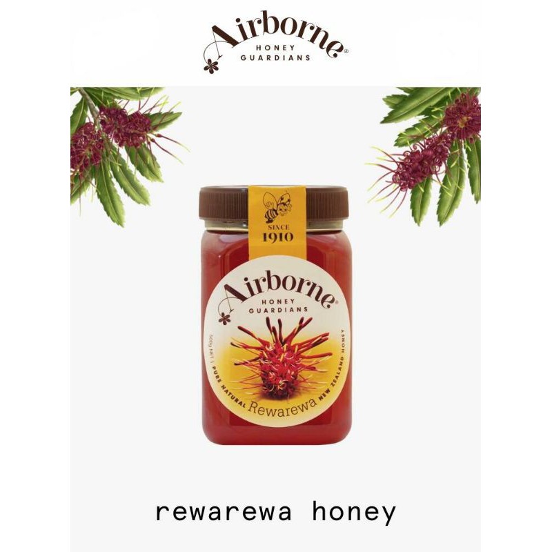

Airborne Rewarewa Honey 500g