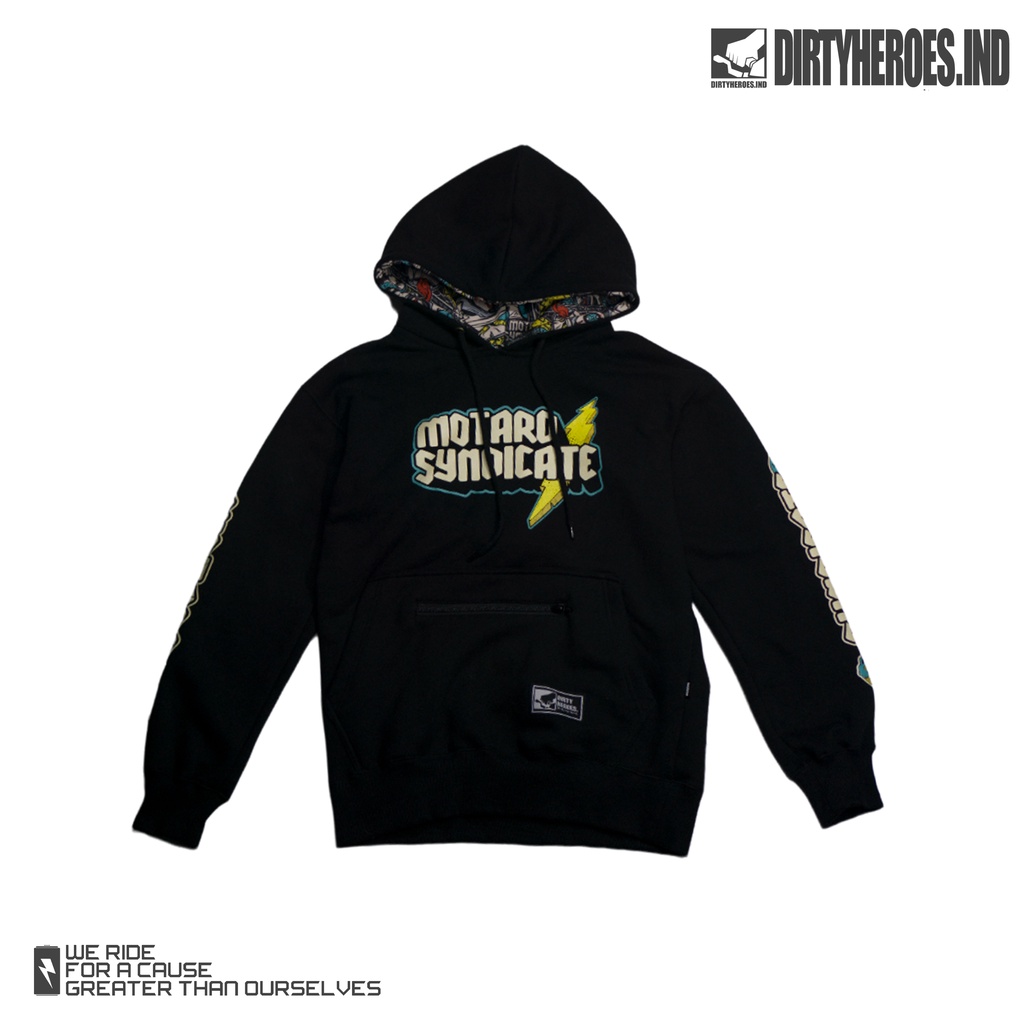 DIRTY HEROES ONE EYE HOODIE | HOODIE | SWEATER | SUPERMOTO | MOTARD | MOTOCROSS | MX | VINTAGE