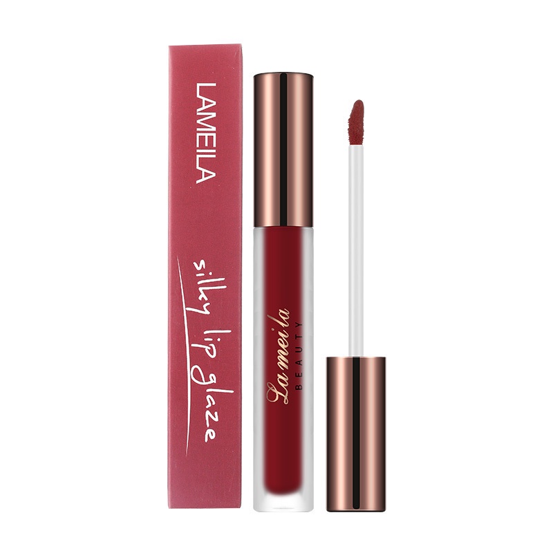 LAMEILA BEAUTY LIP GLOSS VELVET MATTE ~ Lipstick Pelembap Bibir 1029