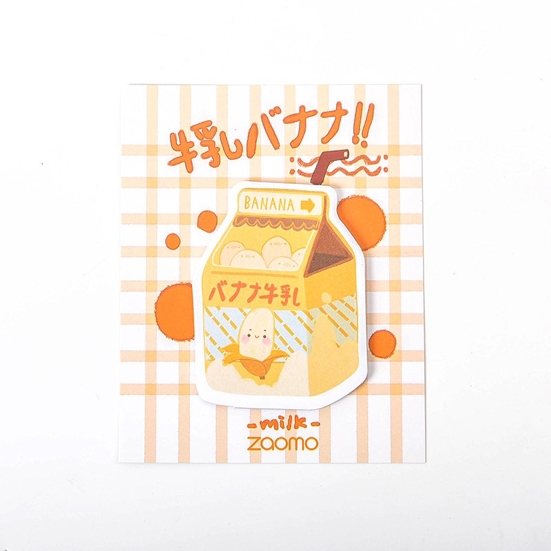 

Sticky Notes Stick It Memo It Note Notes Tempel Lucu Imut Banana Milk 862