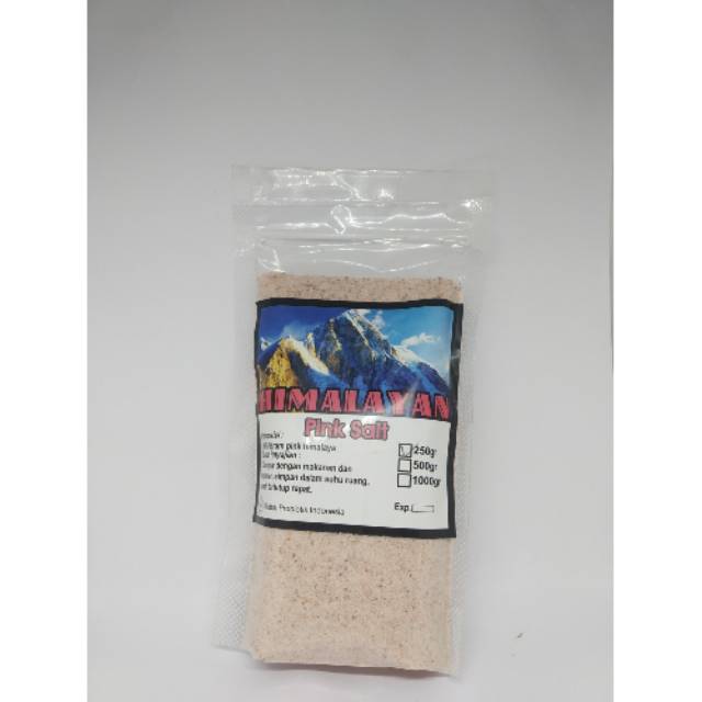 

GARAM HIMALAYA/HIMALAYA PINK SALT 250gr