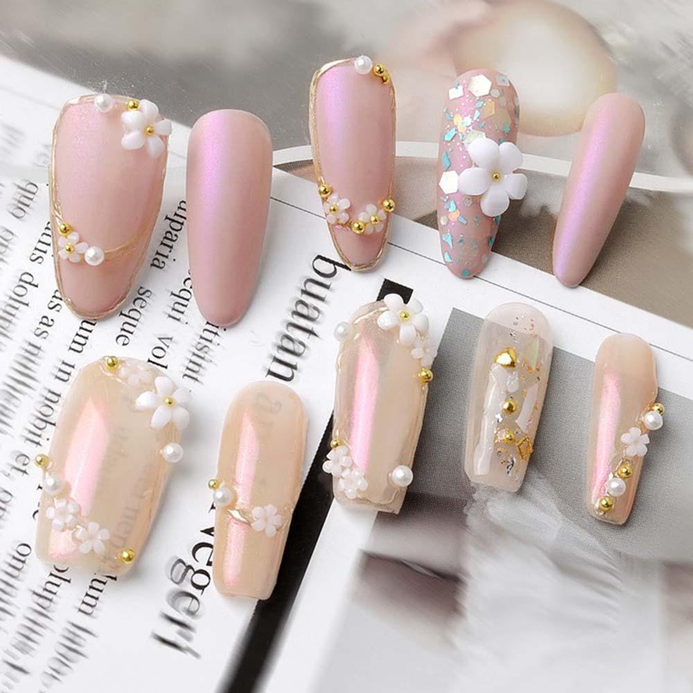 (Elegan) Hiasan Kuku DIY Bentuk Bunga Untuk Nail Art