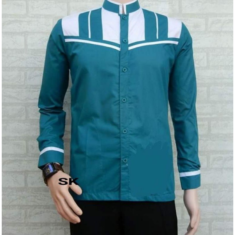 Baju koko pria lengan panjang