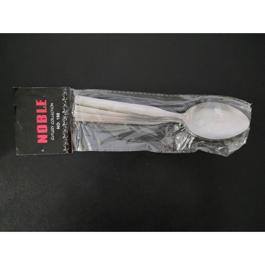 Sendok/Garpu Noble Segi 188 / Sendok Noble Segi harga untuk 6pcs,