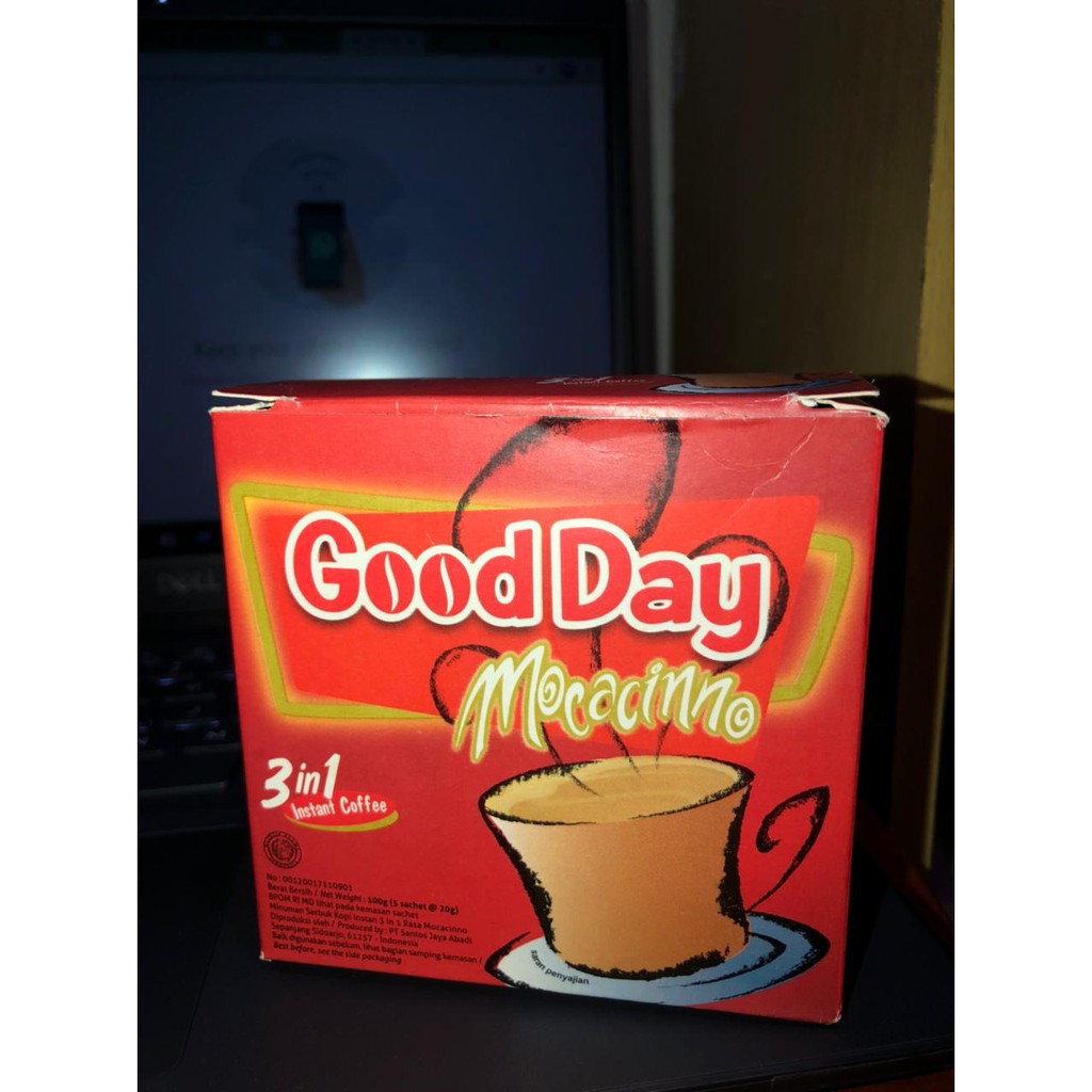 

Good Day Mocacinno 3 in 1 Instant Coffee