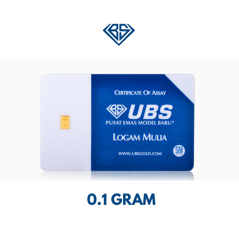 0.1gr UBS GOLD