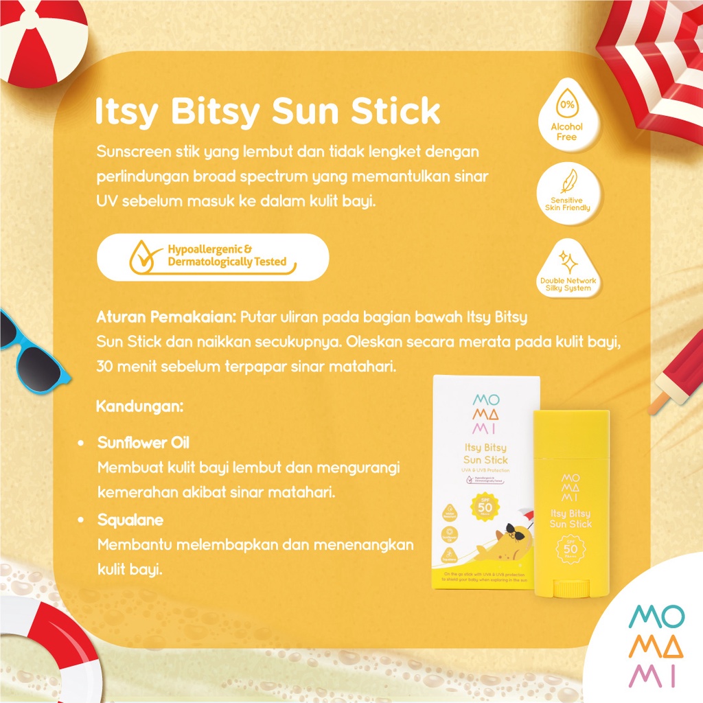 Momami Itsy Bitsy Sun Stick 15 g