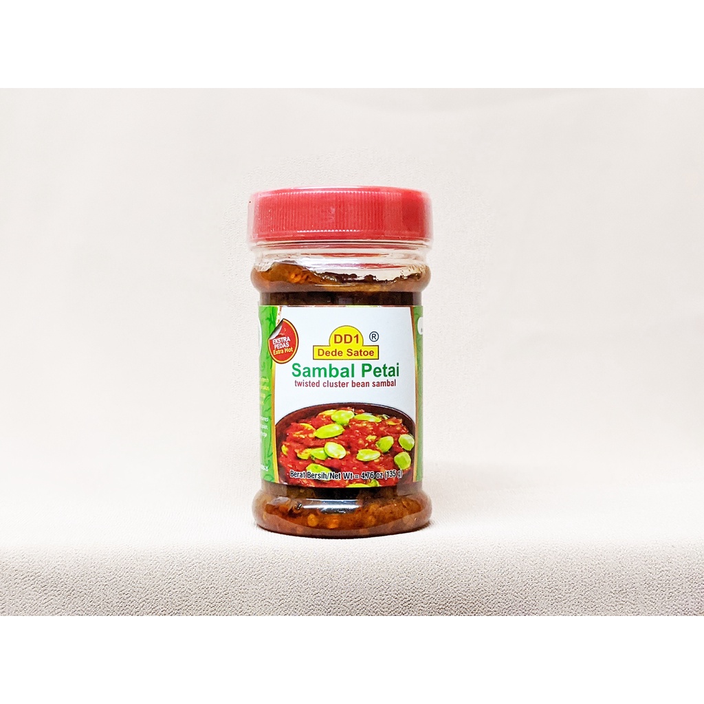 

Dede Satoe Sambal Petai - Botol PET 135g