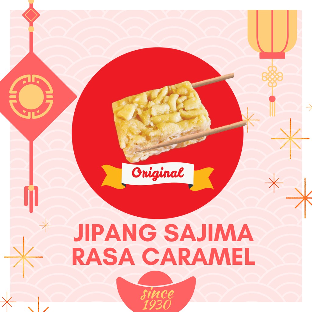 [NON-COD] 5 pcs Kue Jipang Sajima ORIGINAL | Best Seller |Oleh Oleh khas Hongkong |Sachima |Sagima