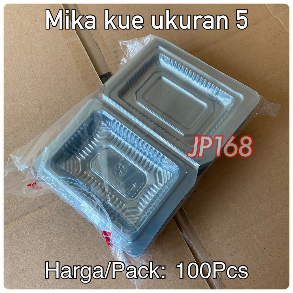 Jual Mika Kue Ukuran Tray Plastik Kemasan Makanan X Xx Xc C Isi Pcs Shopee Indonesia