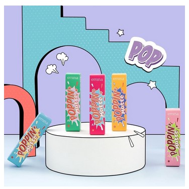 EMINA POPPIN' MATTE LIP CREAM | LIP MATTE | LIP CREAM MATTE