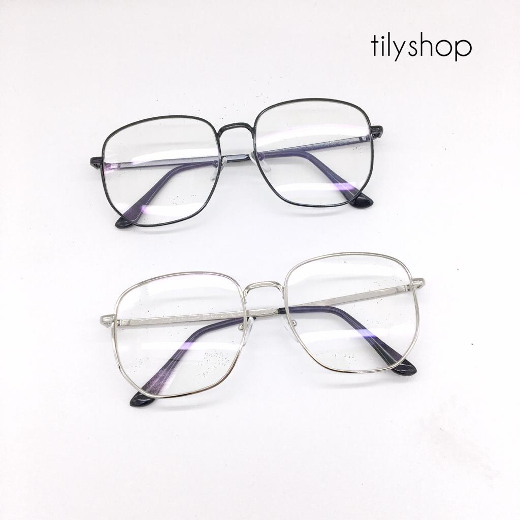 Frame Kacamata Minus Anti Radiasi Fashion Korea Big Square Termurah