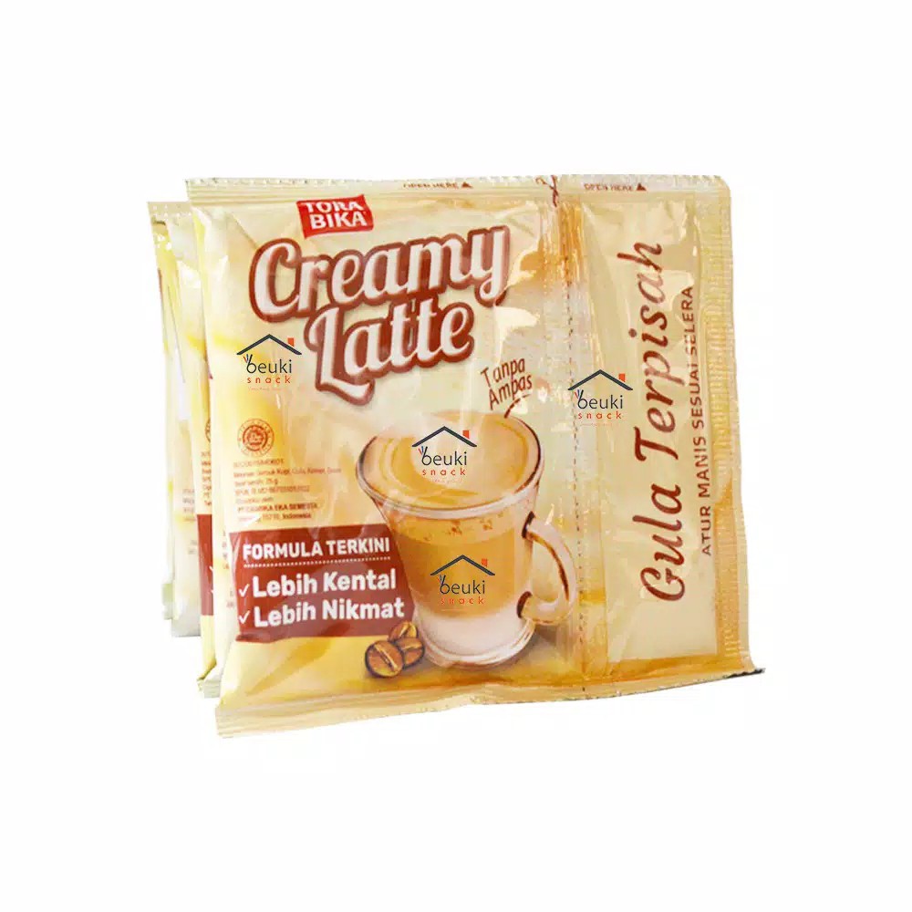 

ToraBika Creamy Latte Kopi Gulanya Atur Sendiri - 10pcs x 25gr