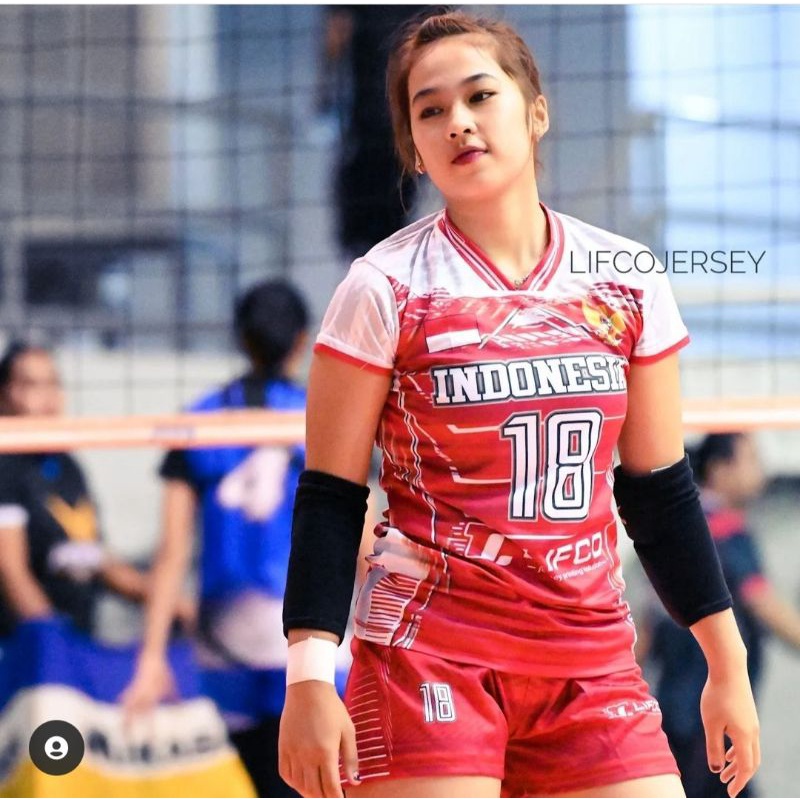 JERSEY VOLI WANITA/TIMNAS/INDONESIA