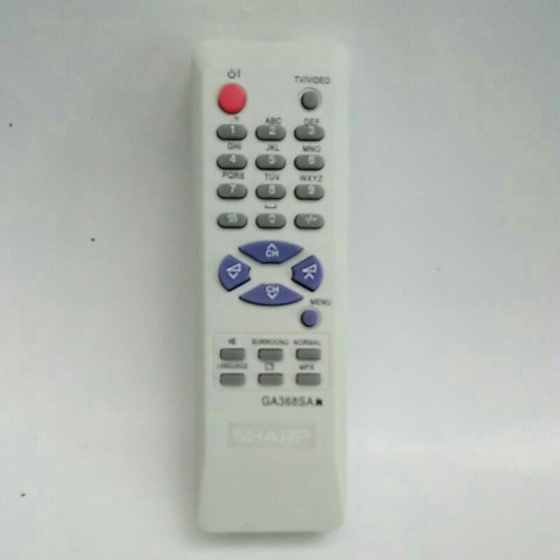 REMOT TV SHARP TABUNG GA368SA