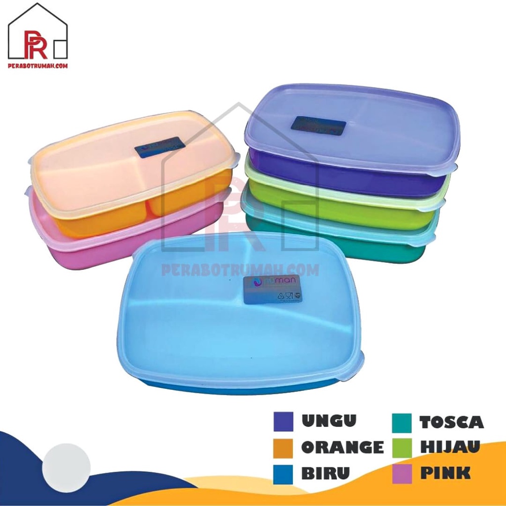 Tempat Makan / Tempat Makan NMN / Tepak / Tempat Bekal / Lunch Box / Tempat Makan Warna