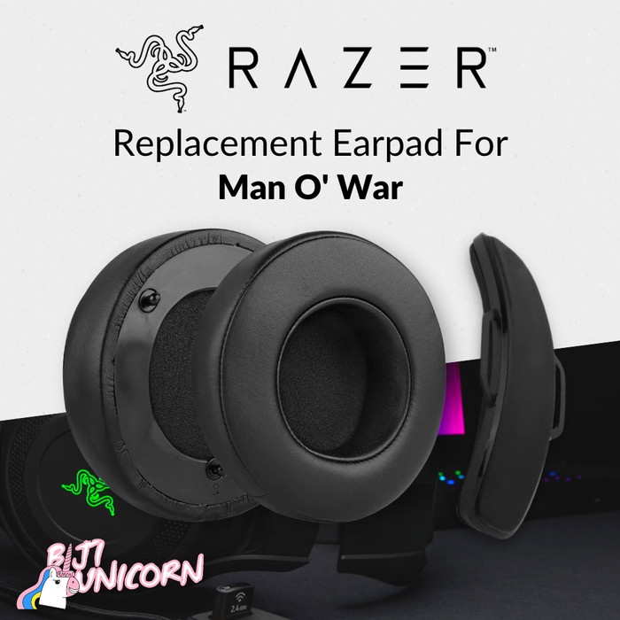 Earcup/Earpad/Ear Cushion Razer ManO'War Man O War ManOWar Busa Bantalan Foam