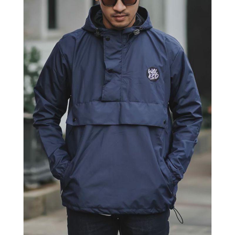 WALKED Original Jaket Pria Cagoule Simple