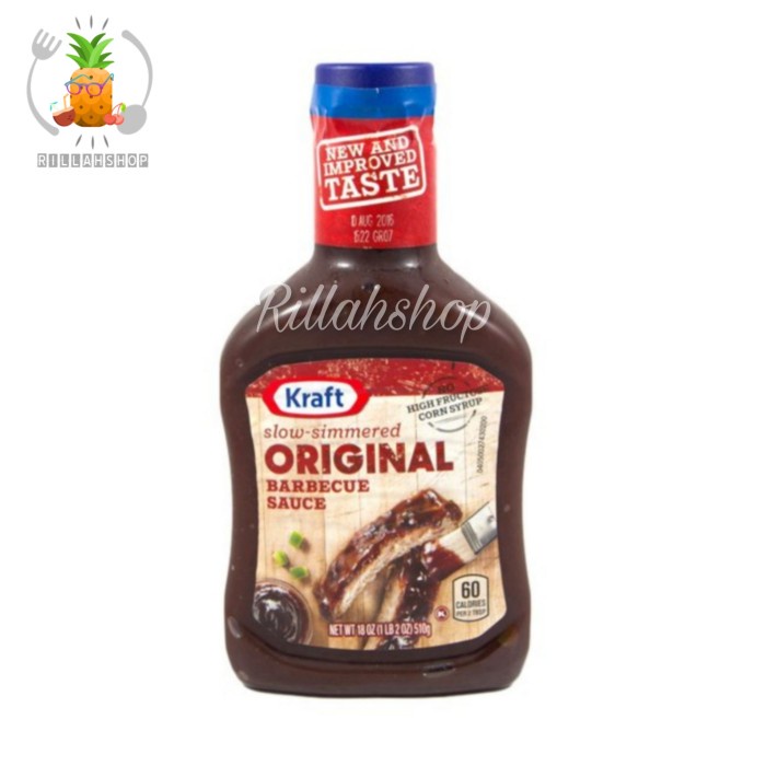 

KRAFT Saus BBQ Barbecue Original (510g)